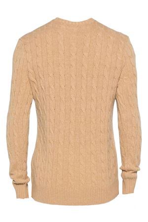 Beige wool and cashmere jumper RALPH LAUREN | 710876762009BROWN